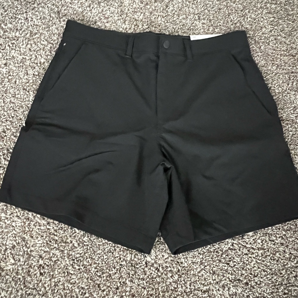 American Eagle Outfitters Black Flat Front Shorts